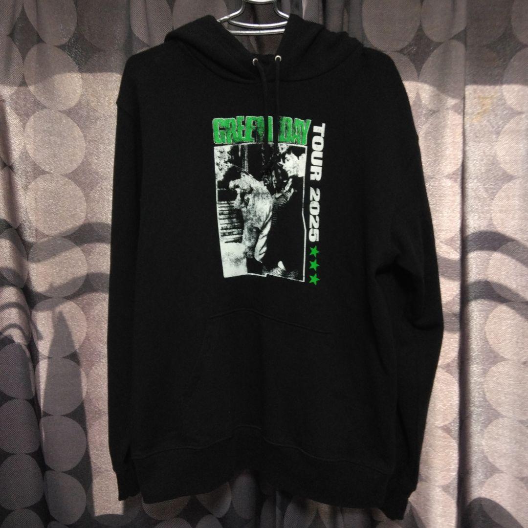 GREEN DAY　パーカー ツアー 2025　 Lサイズ　 ブラック