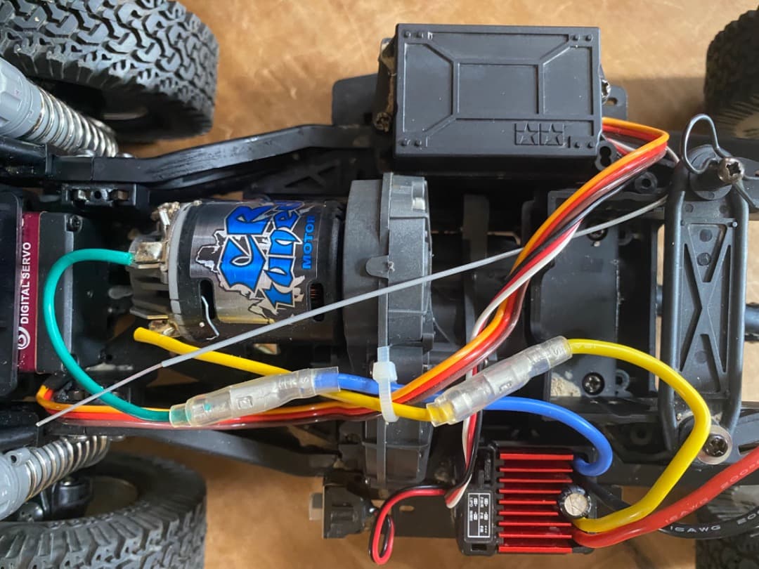 TAMIYA 1/10電動RC メルセデス・ベンツG500　CC-02シャーシ