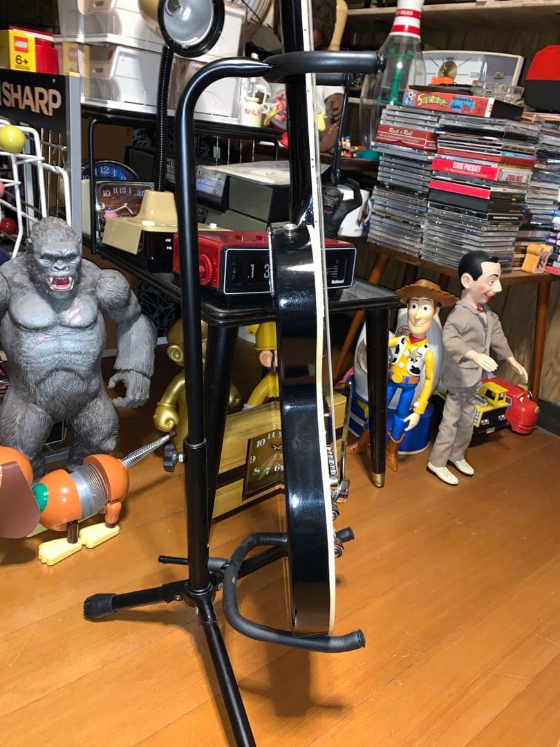 動作品　vision ビザールギター　音出しOK ビンテージ　ロカビリー