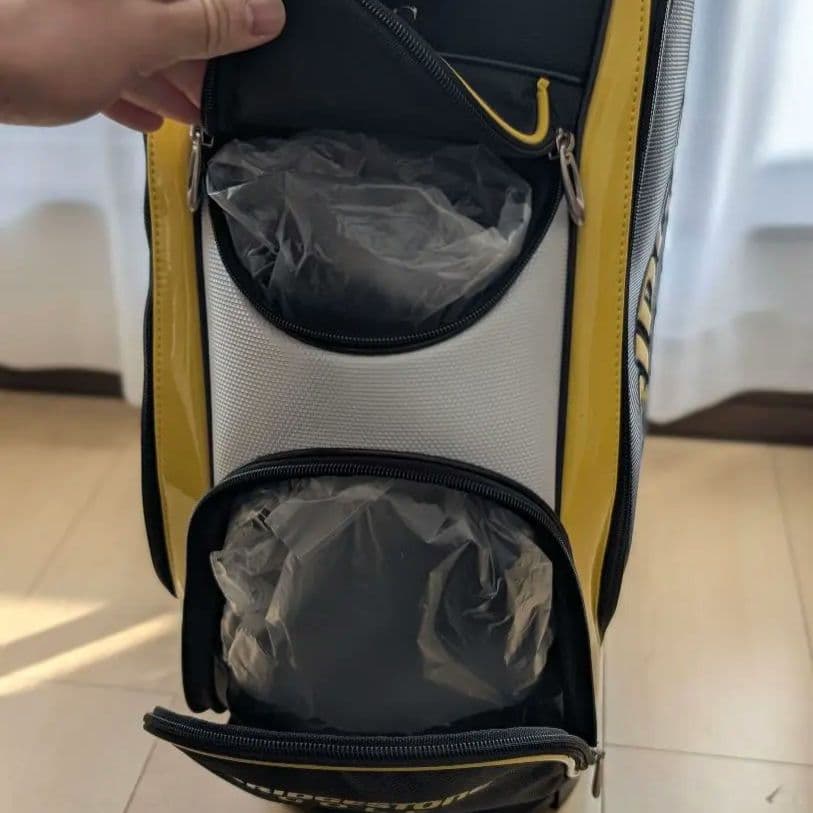 BRIDGESTONE GOLF キャディバッグ 黒/黄