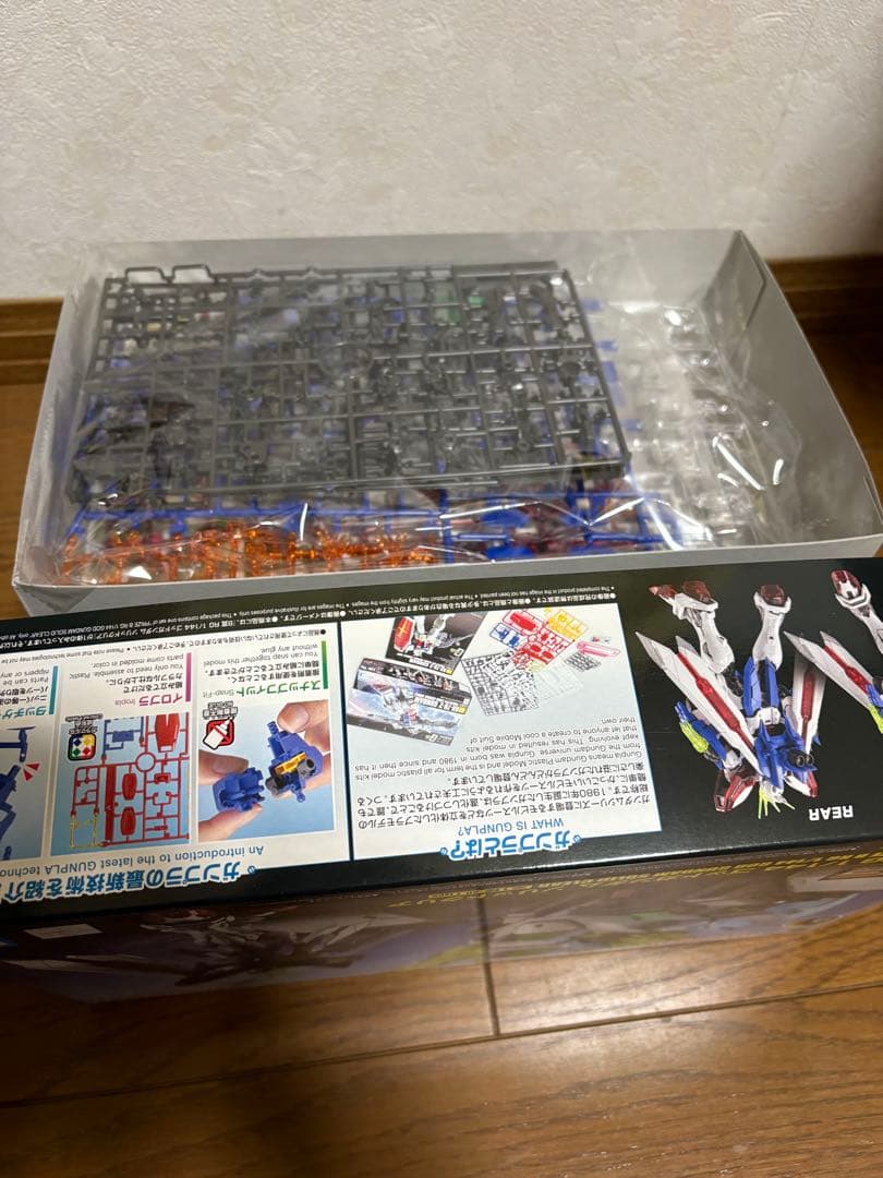 RG ゴッドガンダム ソリッドクリア版 と通常RGゴッドガンダム　セット