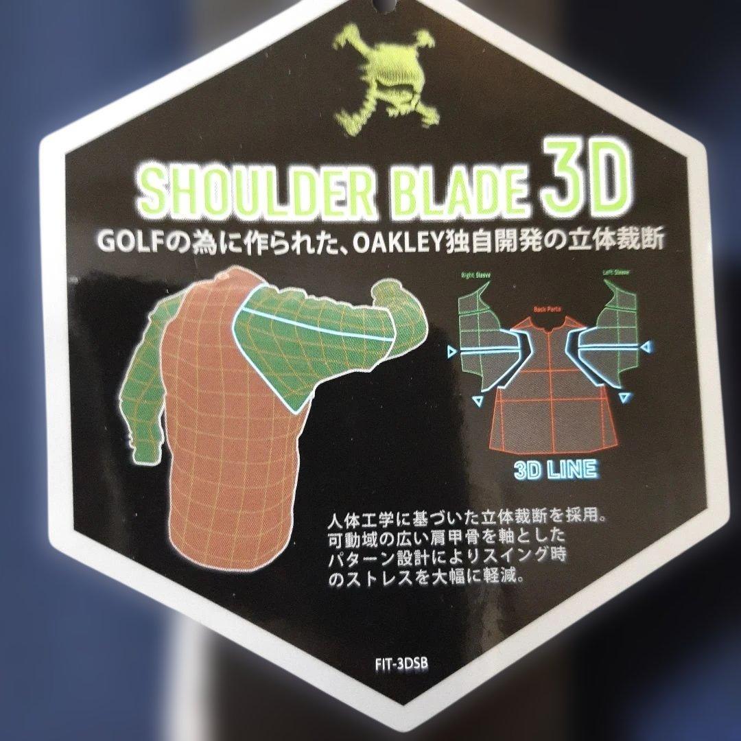 新品　オークリーゴルフ　メンズウエア　スカルタートルネックミドル　長袖シャツ