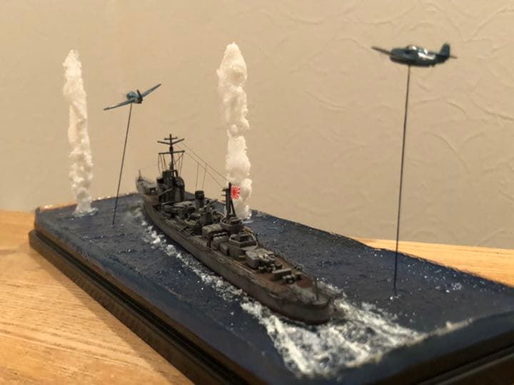 雪風　強襲　ジオラマ