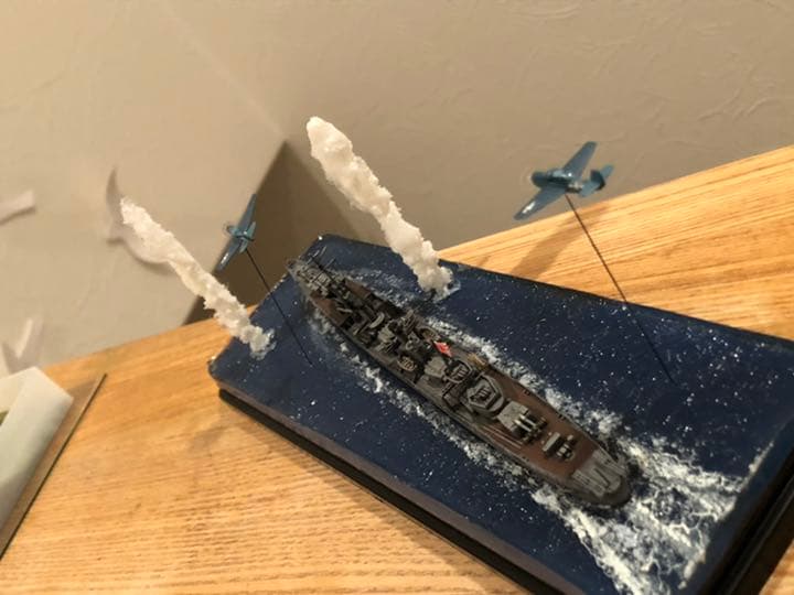 雪風　強襲　ジオラマ