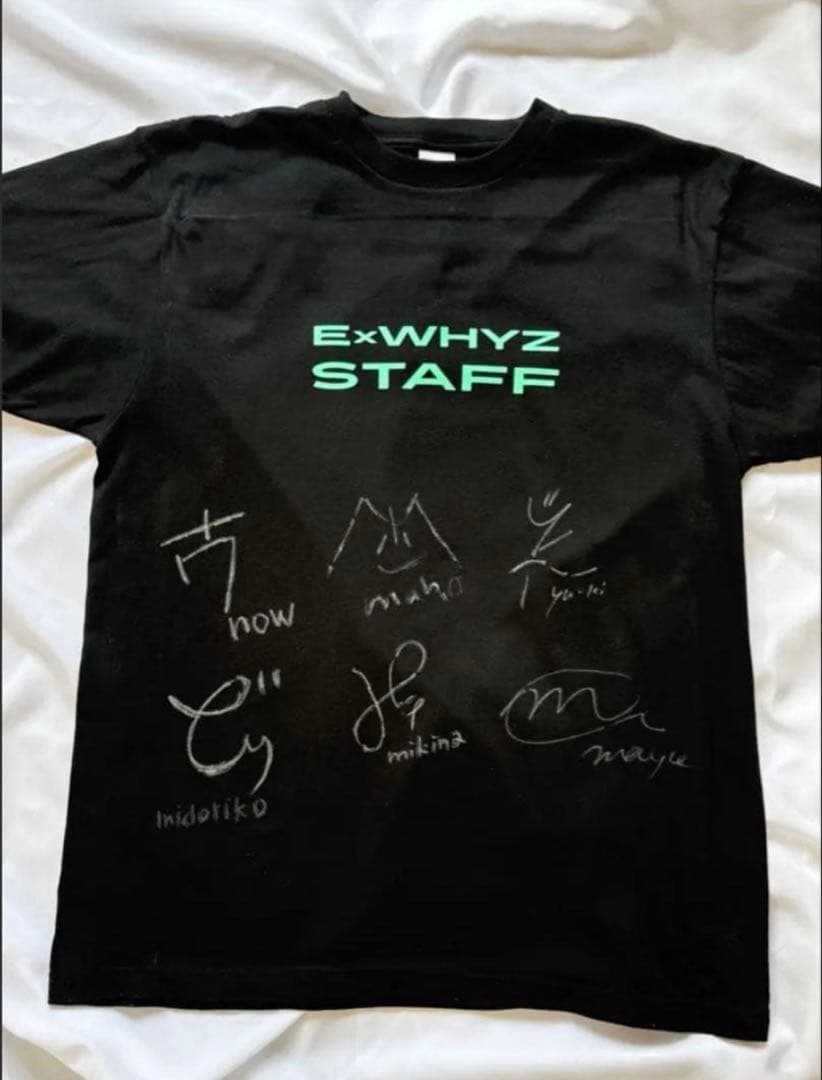 ExWHYZ STAFF Tシャツ サイン入り