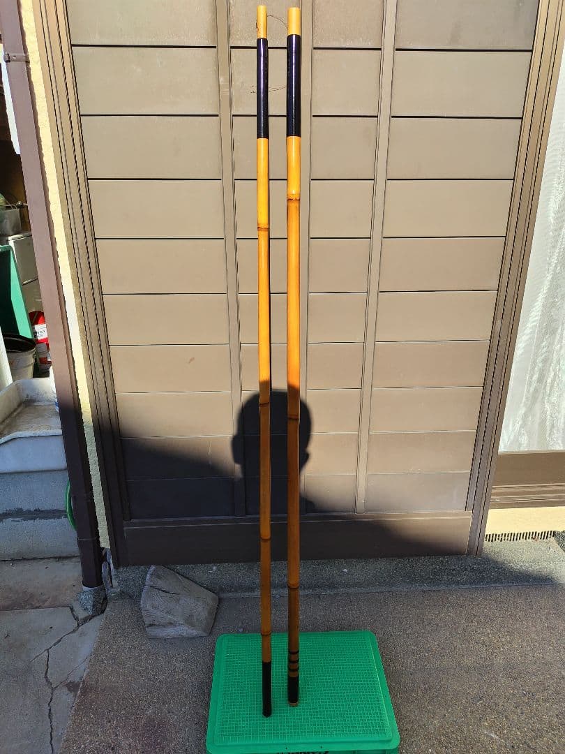 竹製鮎竿6本繋7.2m仁徳作