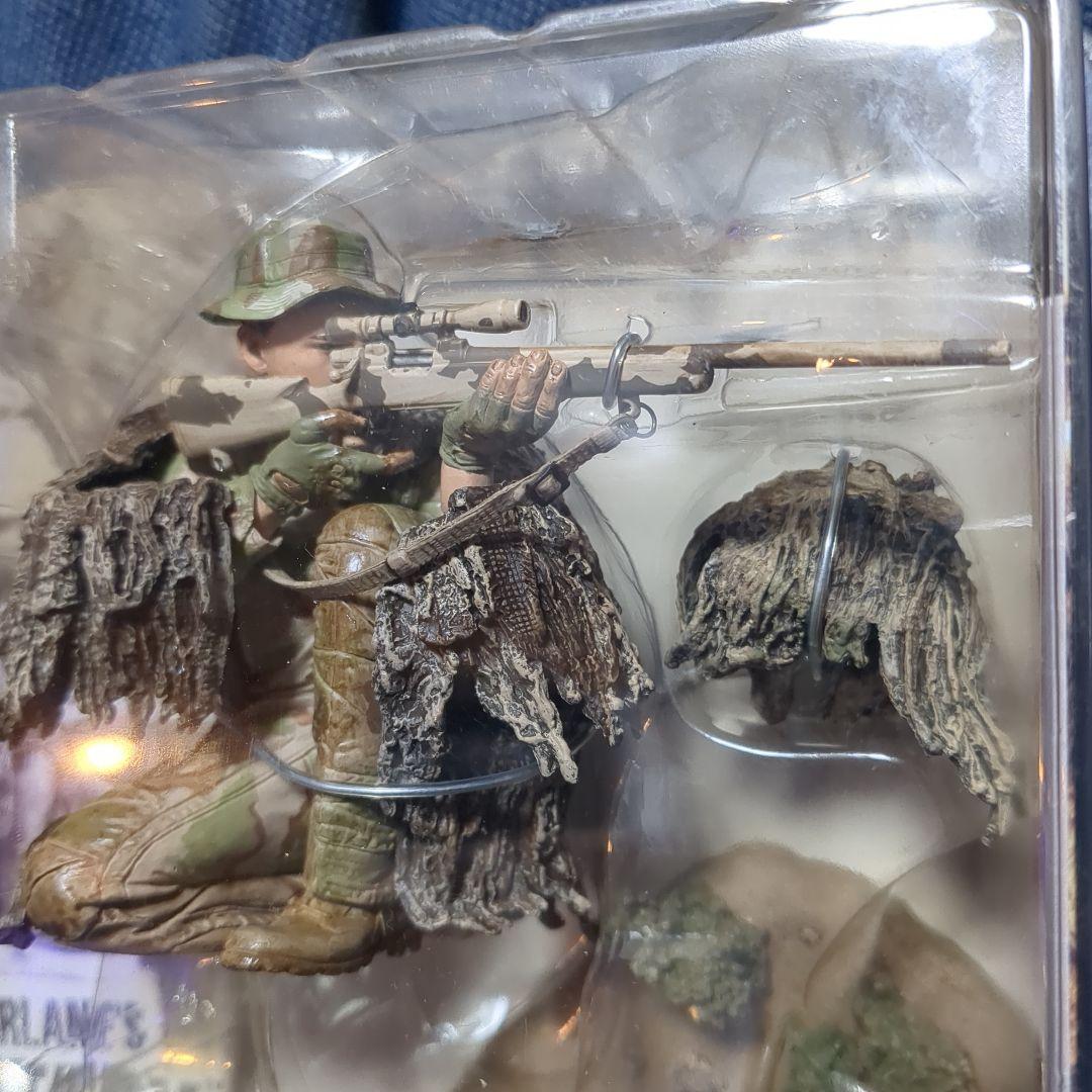 アメリカ軍 陸軍狙撃兵 スナイパー マクファーレン ミリタリーフィギュア