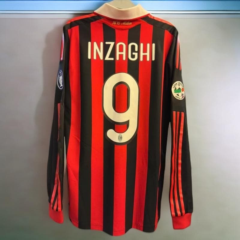 09-10 ACミラン INZAGHI 9 長袖 シャツ