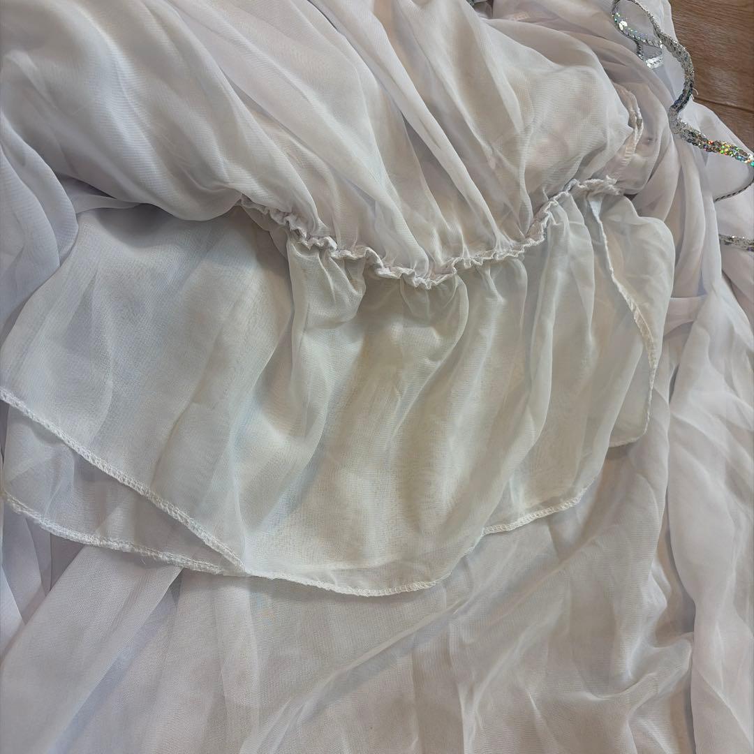 kana kana！hoydaベリーダンスセットアップ ホワイト