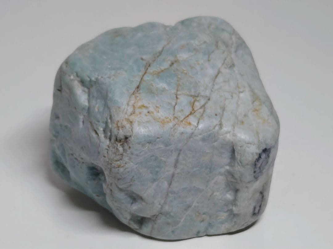 青灰 781g 翡翠 ヒスイ 原石 鑑賞石 自然石 誕生石 鉱物 鉱石 水石