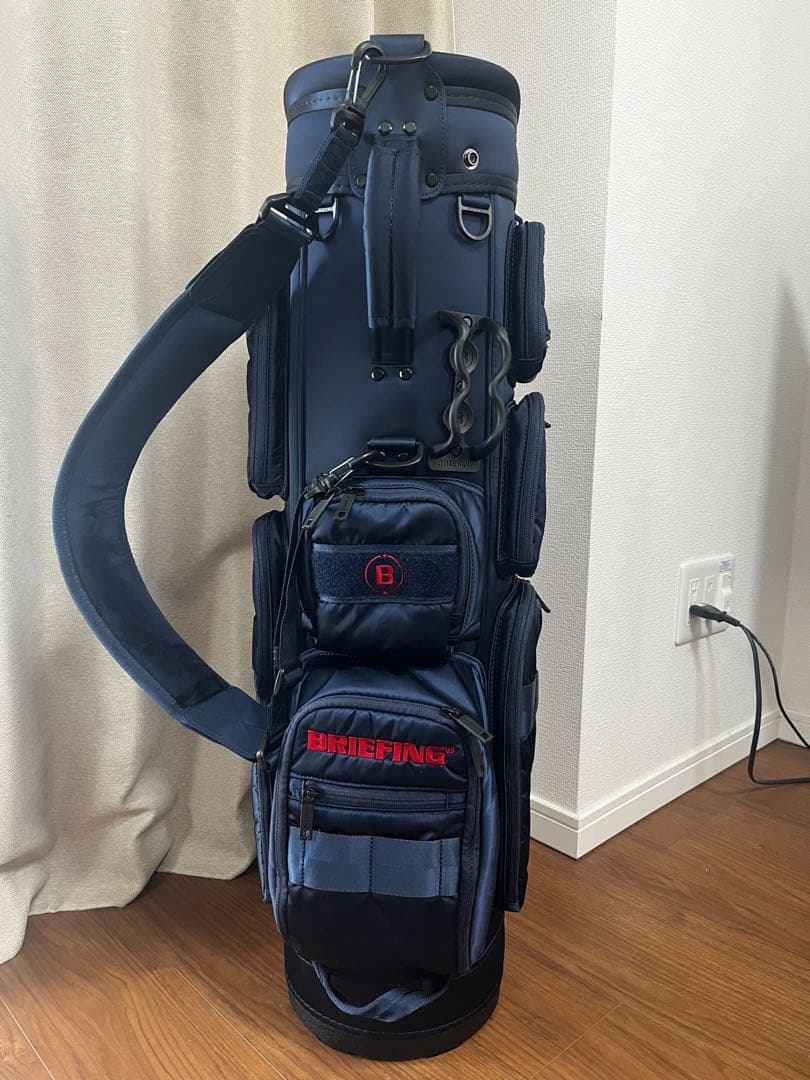 BRIEFING キャディバッグ CR-6 ネイビー(限定)