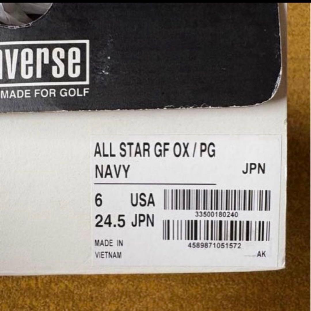 【新品】PEARLY GATES converseコラボ スニーカー ネイビー
