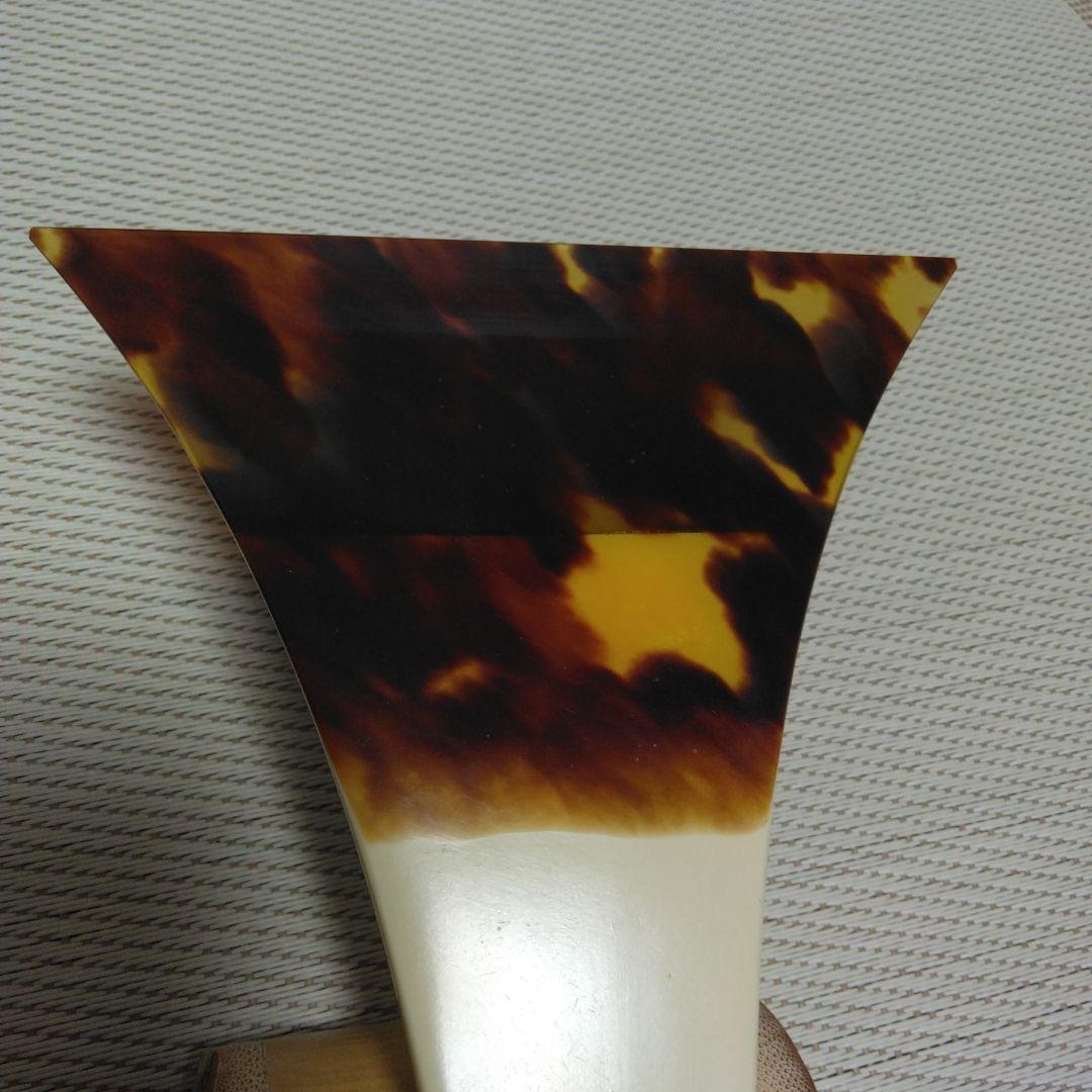 天然水　高山製　本鼈甲　一枚甲三味線バチ
