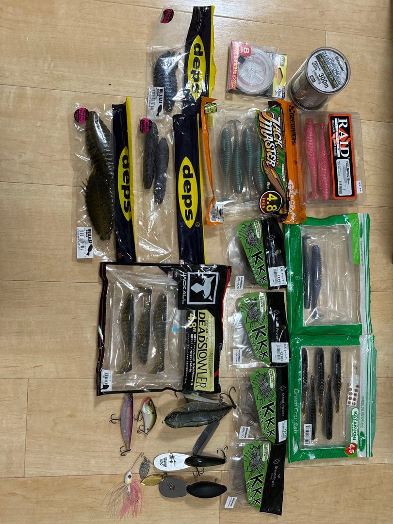 こ*た様 バス釣り引退セット