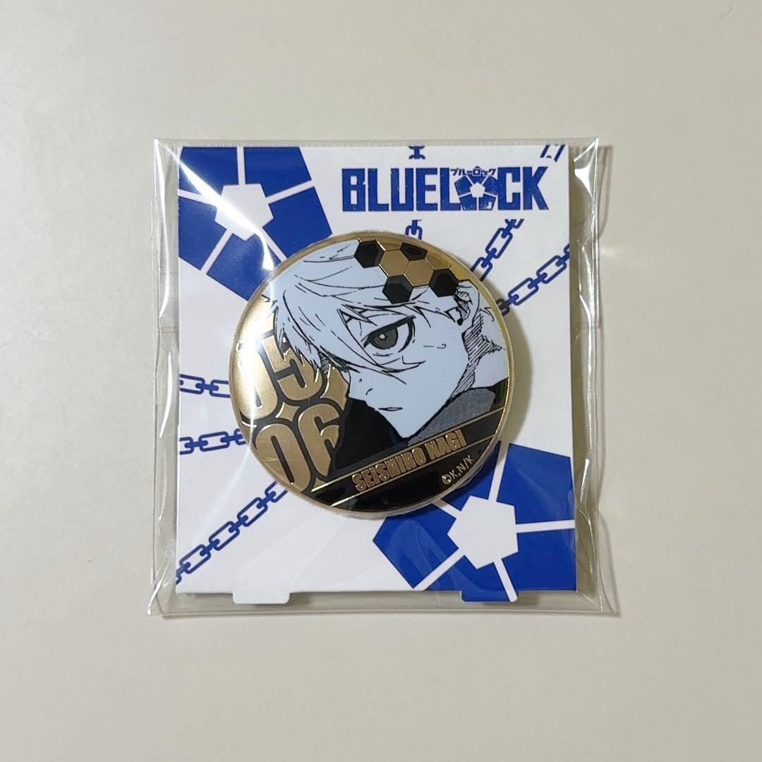 ブルーロック 凪誠士郎 バースデイ メタル 缶バッジ 原作 原画
