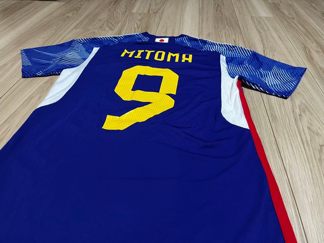 2022 W杯 日本代表 ユニフォーム 三笘薫 M
