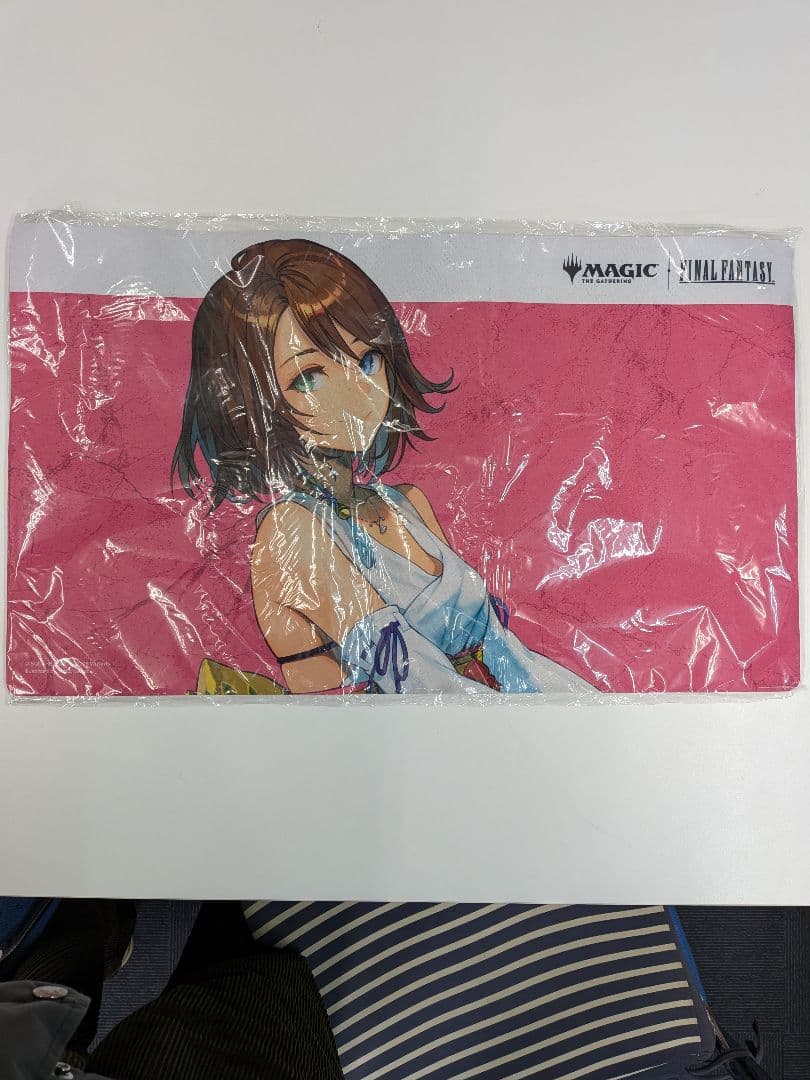 未使用品　MTG FF ユウナ プレイマット　マジックリーグ