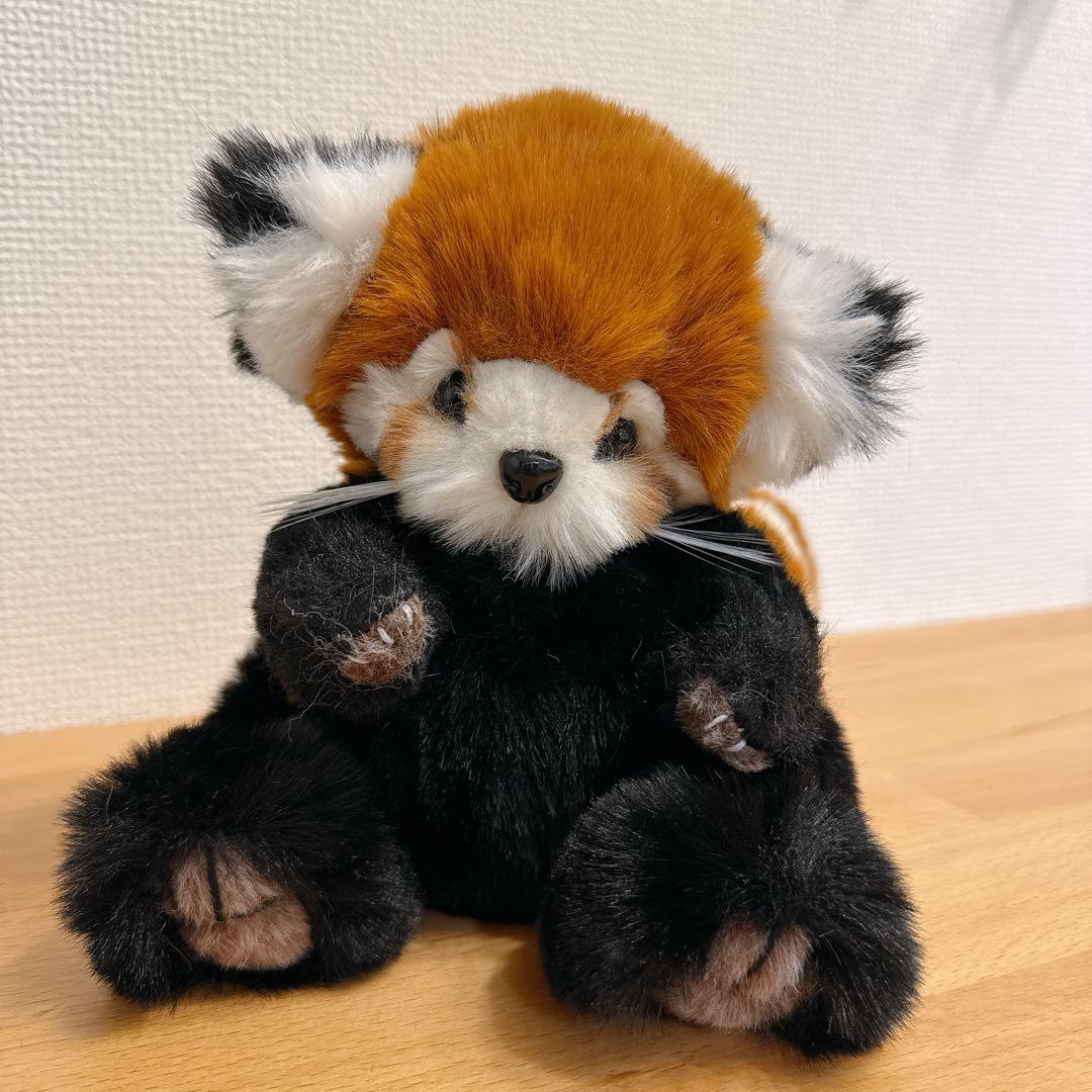 レッサーパンダ ぬいぐるみ 海外作家様 ハンドメイド テディベア　手作り　C