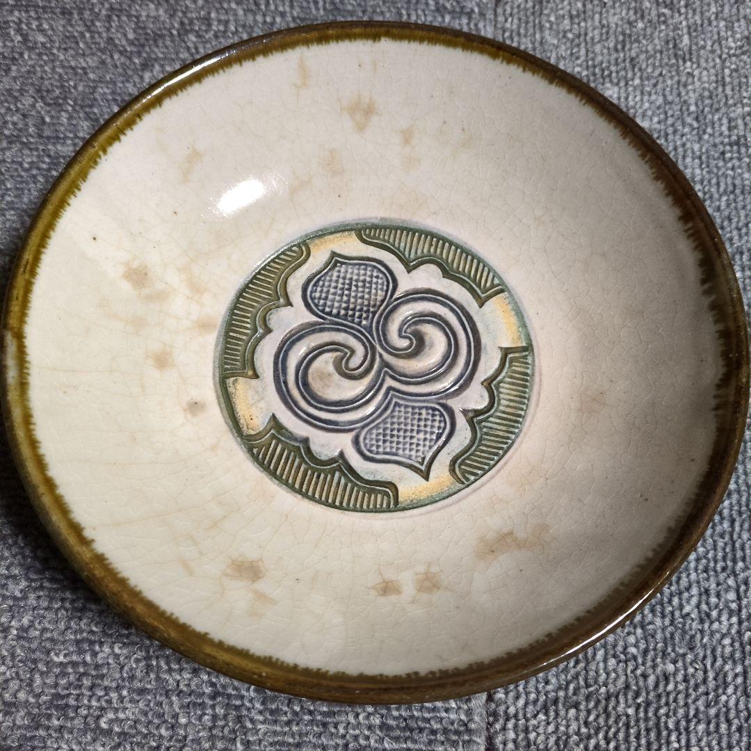 小樽窯　アイヌ柄　陶器皿6枚セット