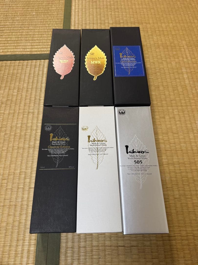 イチローズモルト 6本セット ワールドブレンデッド クラシカルエディション