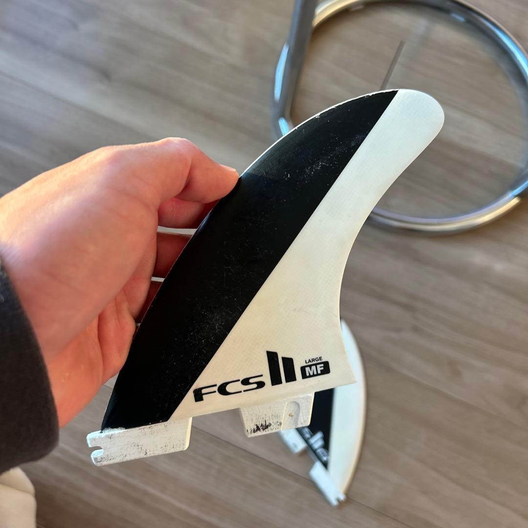 FCS II MF Large サーフボードフィン 3枚セット