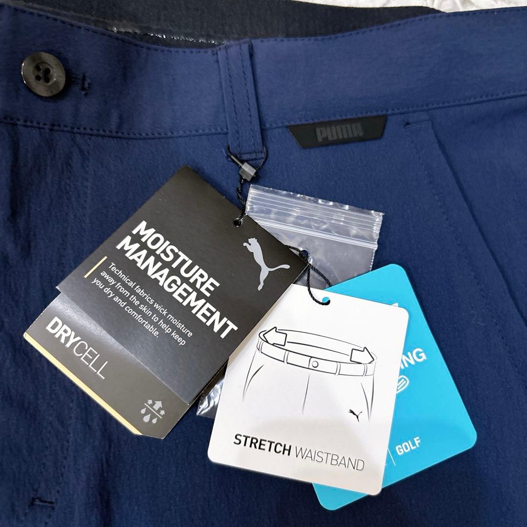 未使用品　プーマ ゴルフ ストレッチ スリム テーパード パンツ　XXL