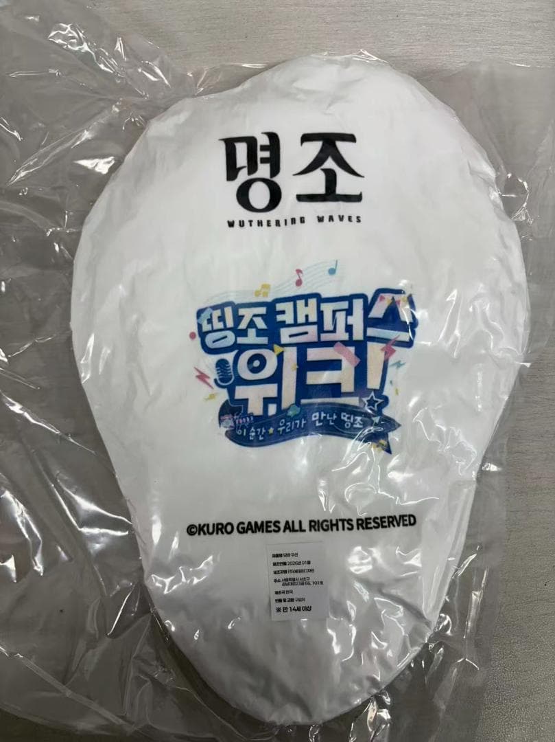 韓国限定 鳴潮 キャンパス ガルブレーナ クッション