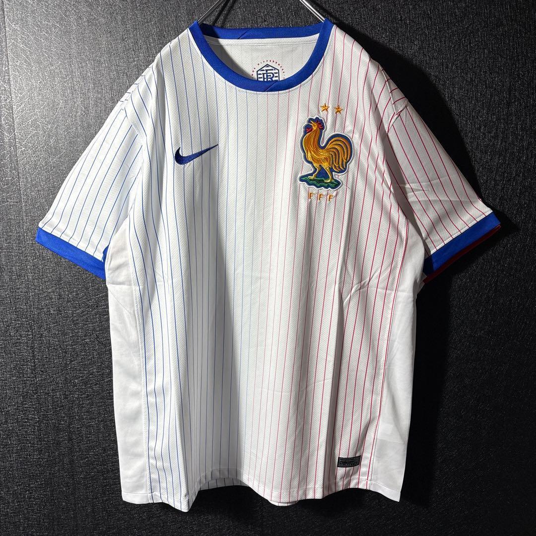 【★フランス代表】NIKE メンズ サッカー ユニフォーム XL 半袖 2024