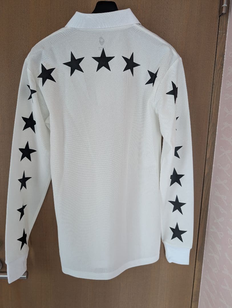 V12 メンズ ゴルフウェア 長袖 ポロシャツ M