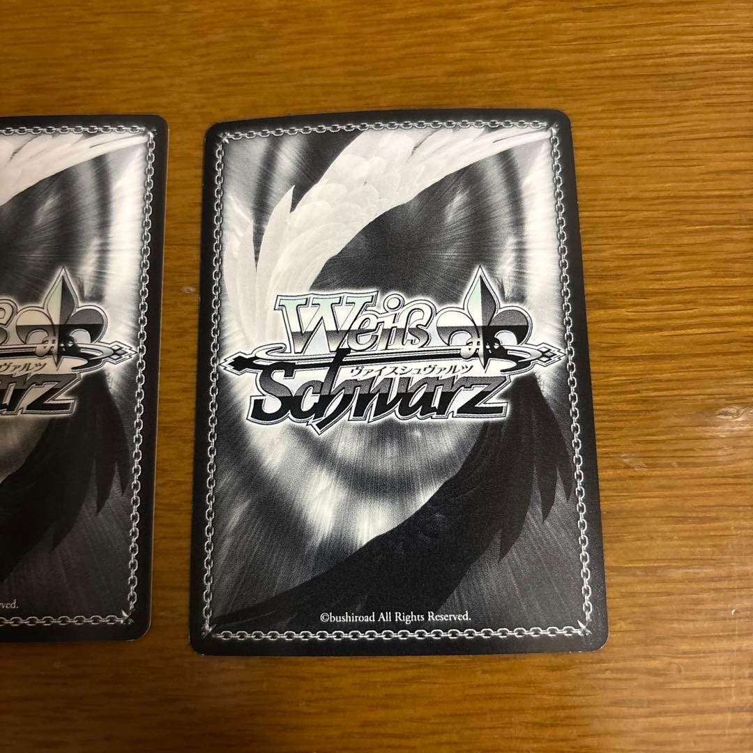 ヴァイスシュヴァルツ WS 小早川紗枝 PRサイン　２枚