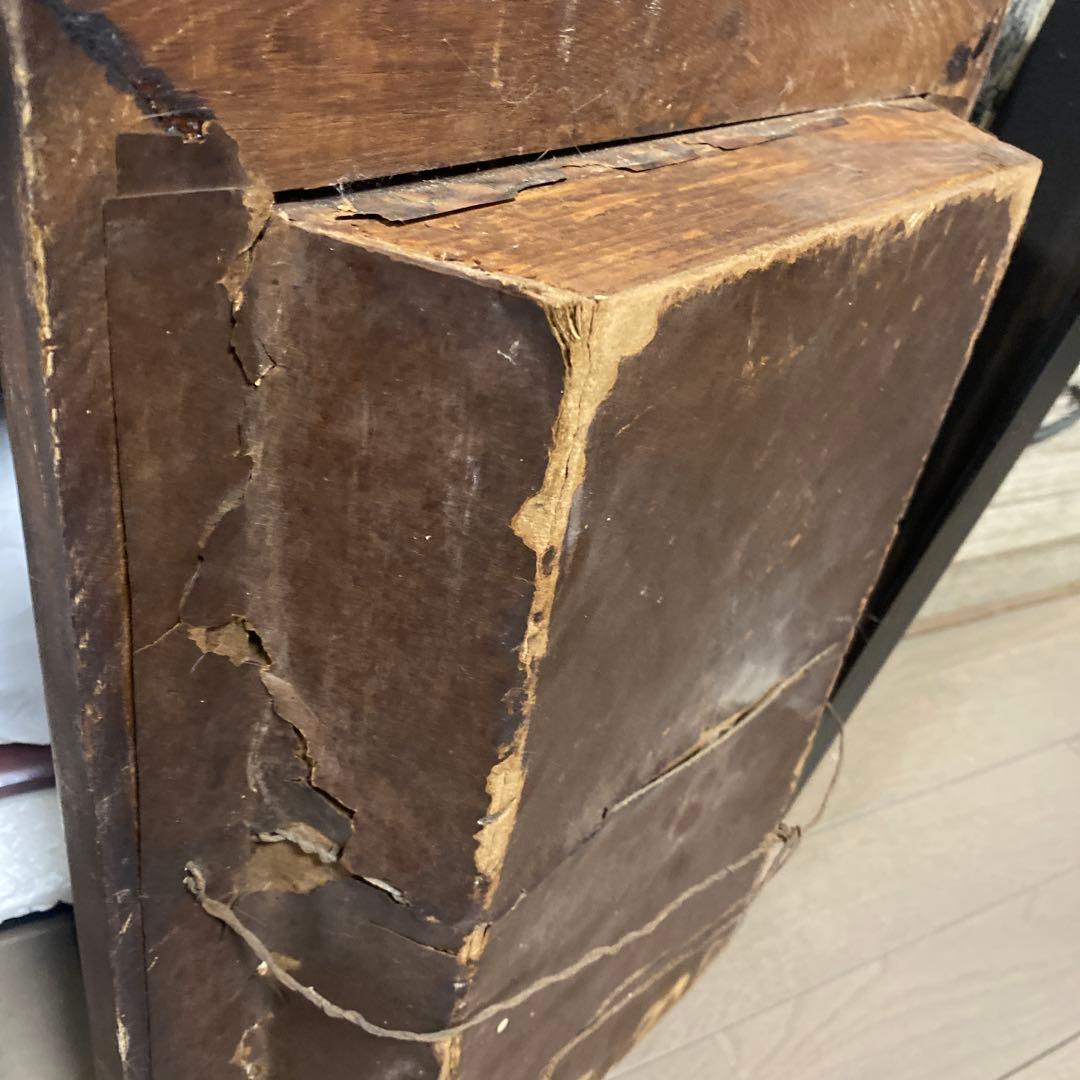 希少！1900前後アンティーク受難の十字架シャドーボックス