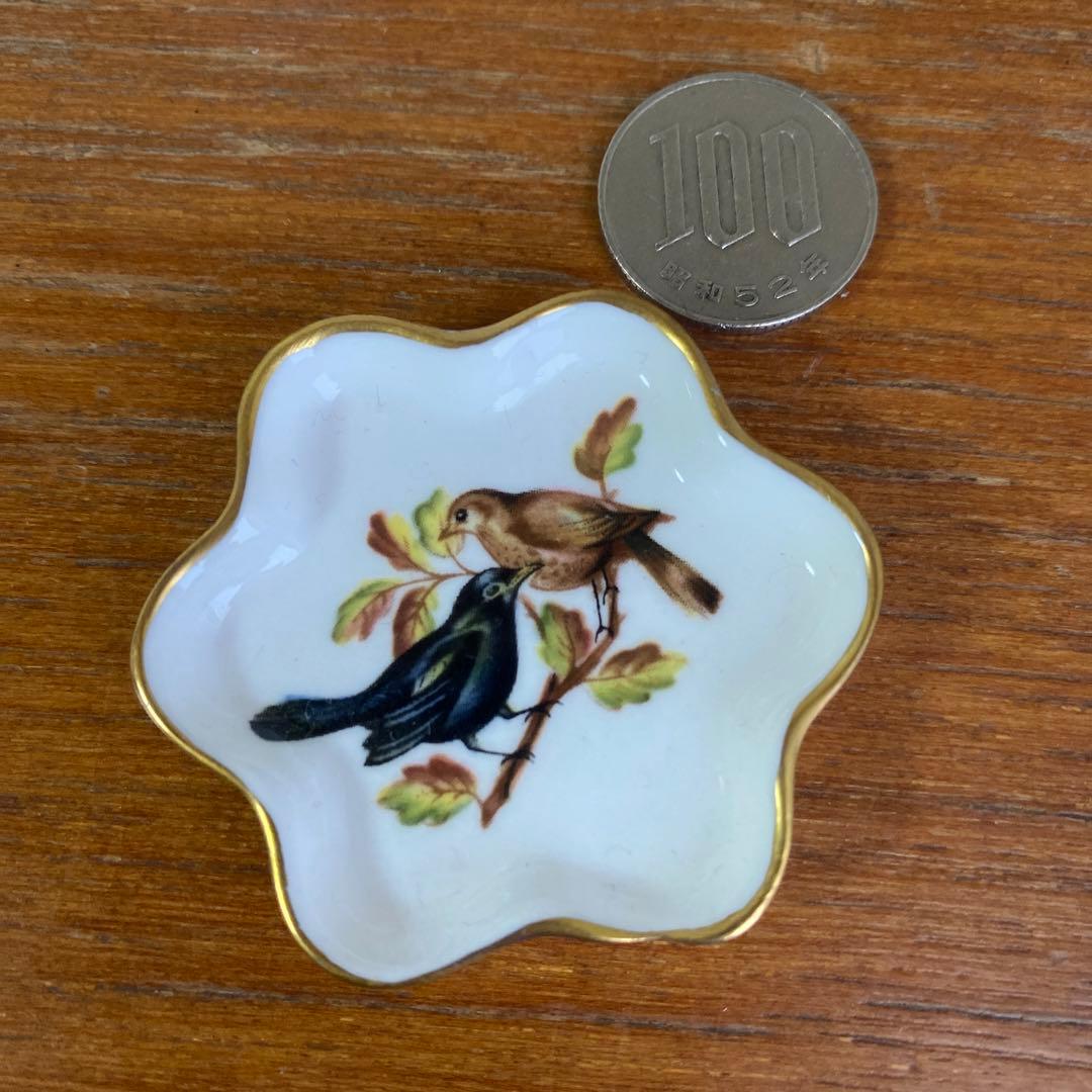 英国　スポード バード　野鳥　ミニチュア　ロビン　6点セット　箱無し