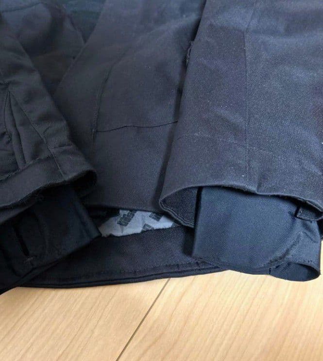 HANSON ブラック スキーウェア Lサイズ