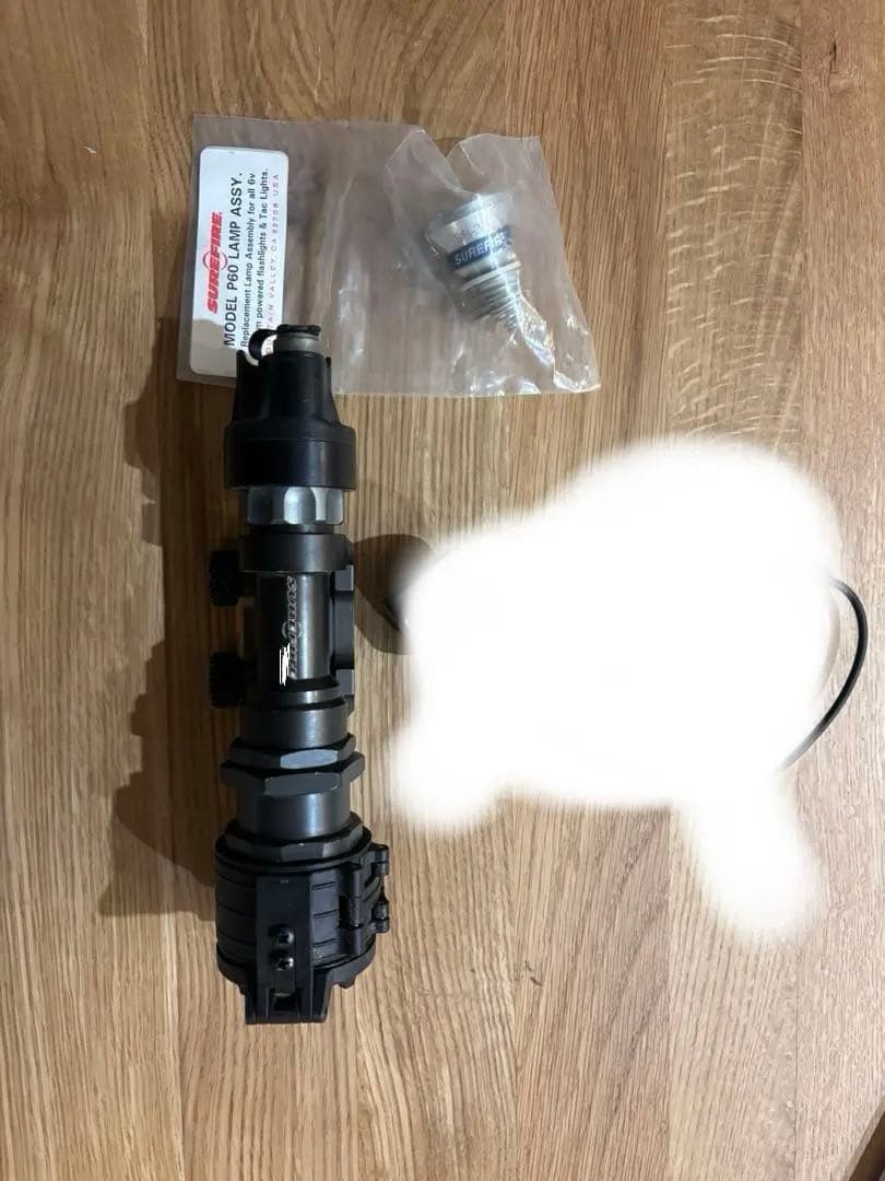 SureFire M951本体　IRフィルター&予備バルブセット