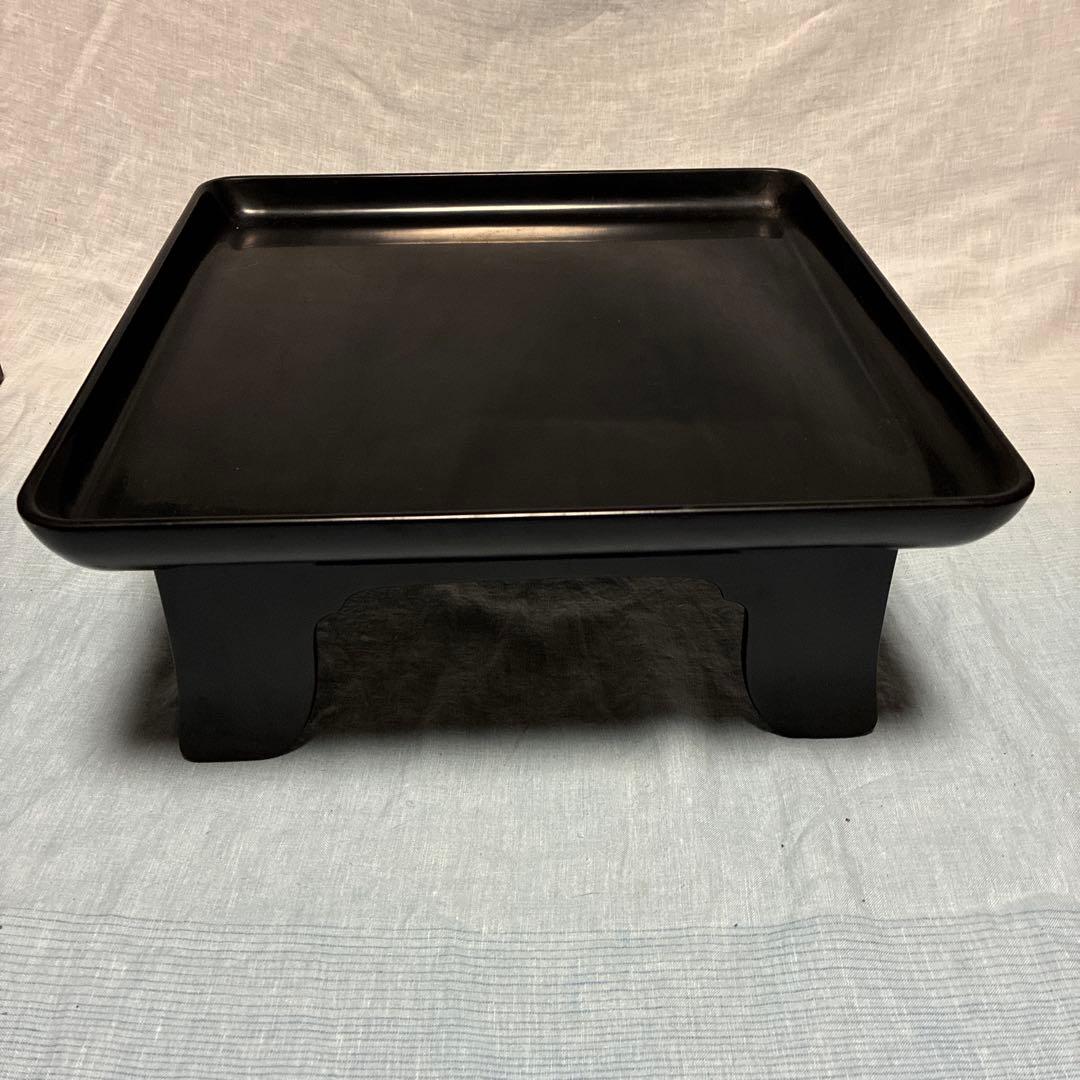 黒塗りの漆器本膳(２)