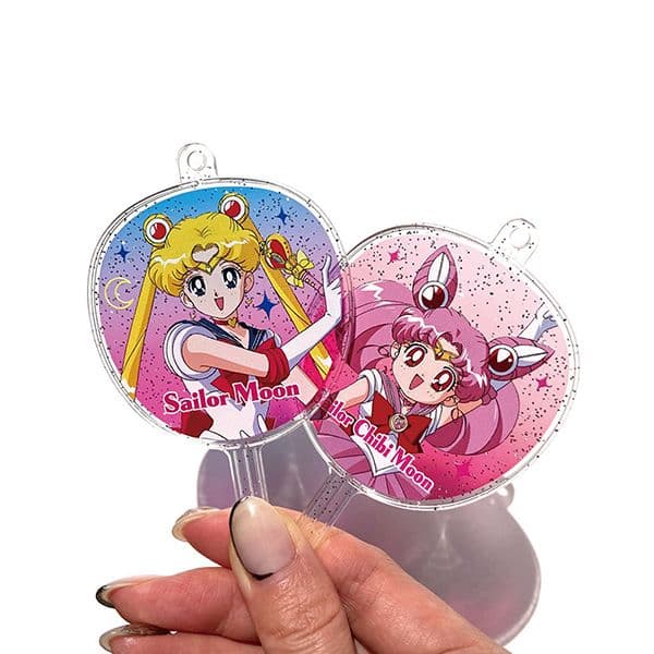 【未開封品】セーラームーンストアオリジナル うちわキーホルダー　コンプ