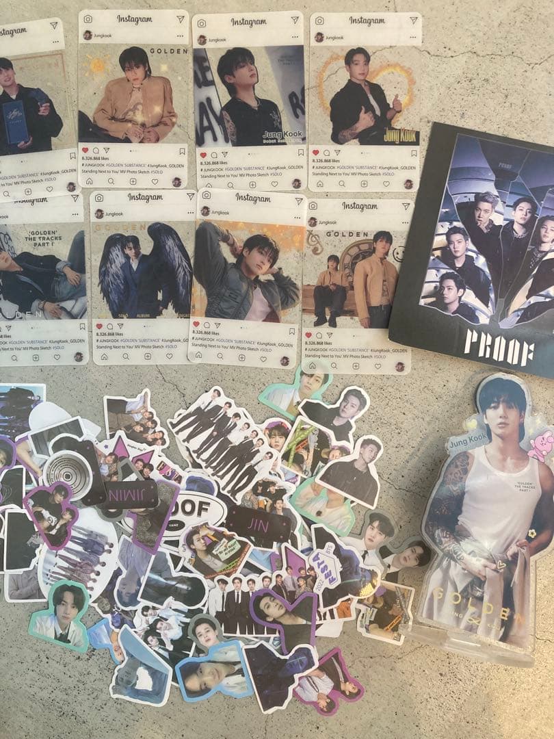あなたのジョングク❤️ BTS 50点以上 カード アクリルスタンド ステッカー