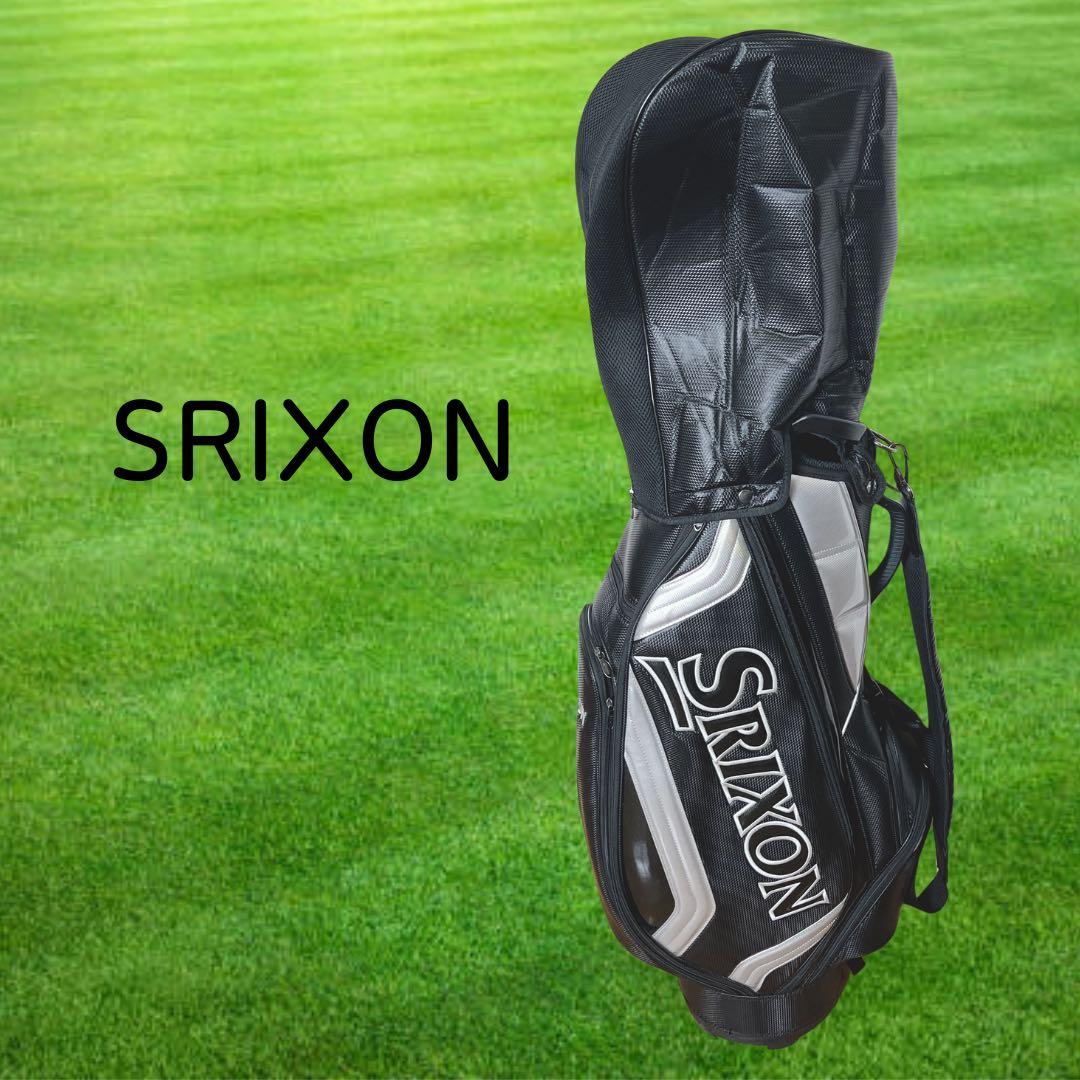 K191 SRIXON スリクソン キャディバッグ ブラックシルバー