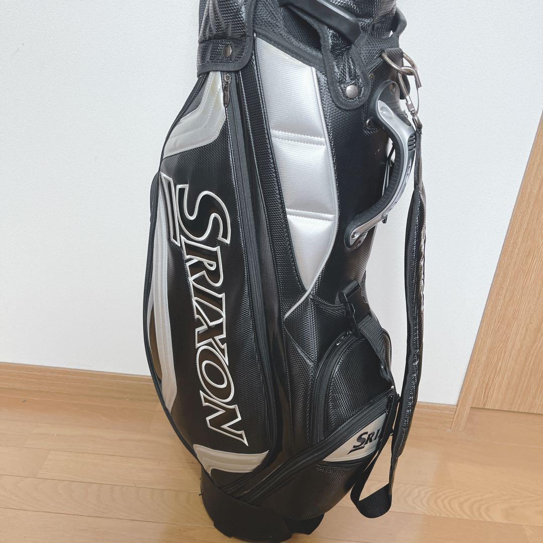K191 SRIXON スリクソン キャディバッグ ブラックシルバー