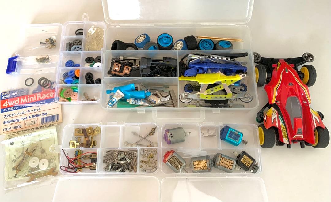 ミニ四駆パーツ　グレートアップパーツ　道具