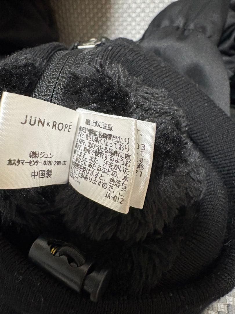 【美品】ジュンアンドロペ　レディースゴルフ　ブラックレッグウォーマー 黒