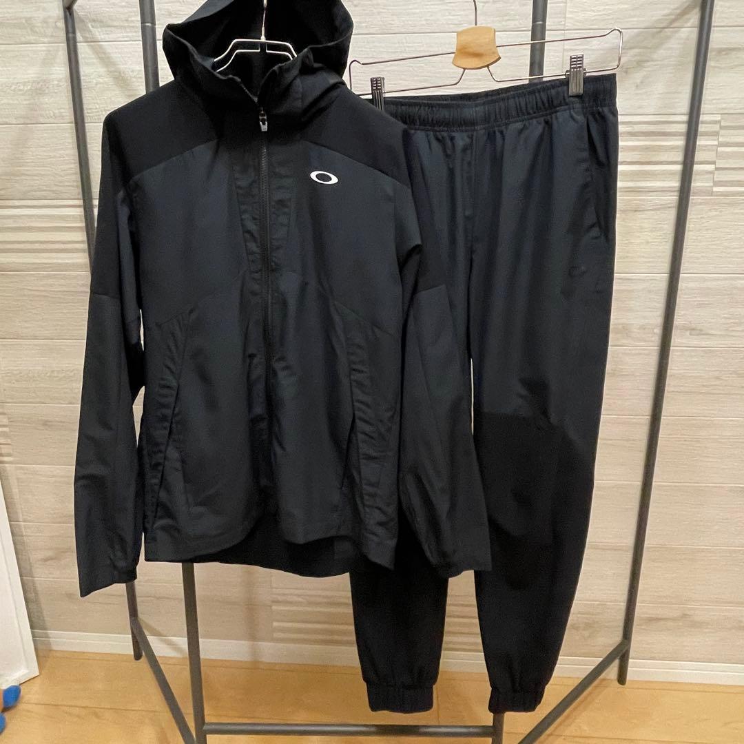 OAKLEY【オークリー】セットアップ　ジャージ　ナイロンパーカー【size M