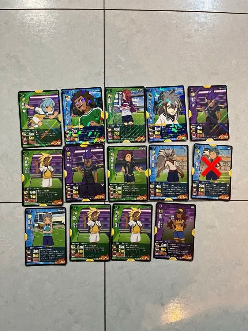 【希少】イナズマイレブン　イナズマイレブンGO カード　TCG レア