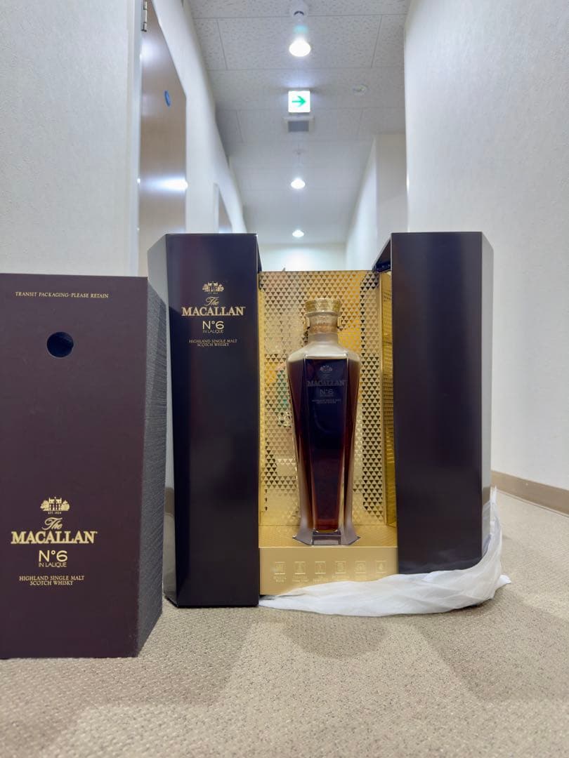 マッカラン Macallan No.6 ラリック　クリスタル デカンタ 希少