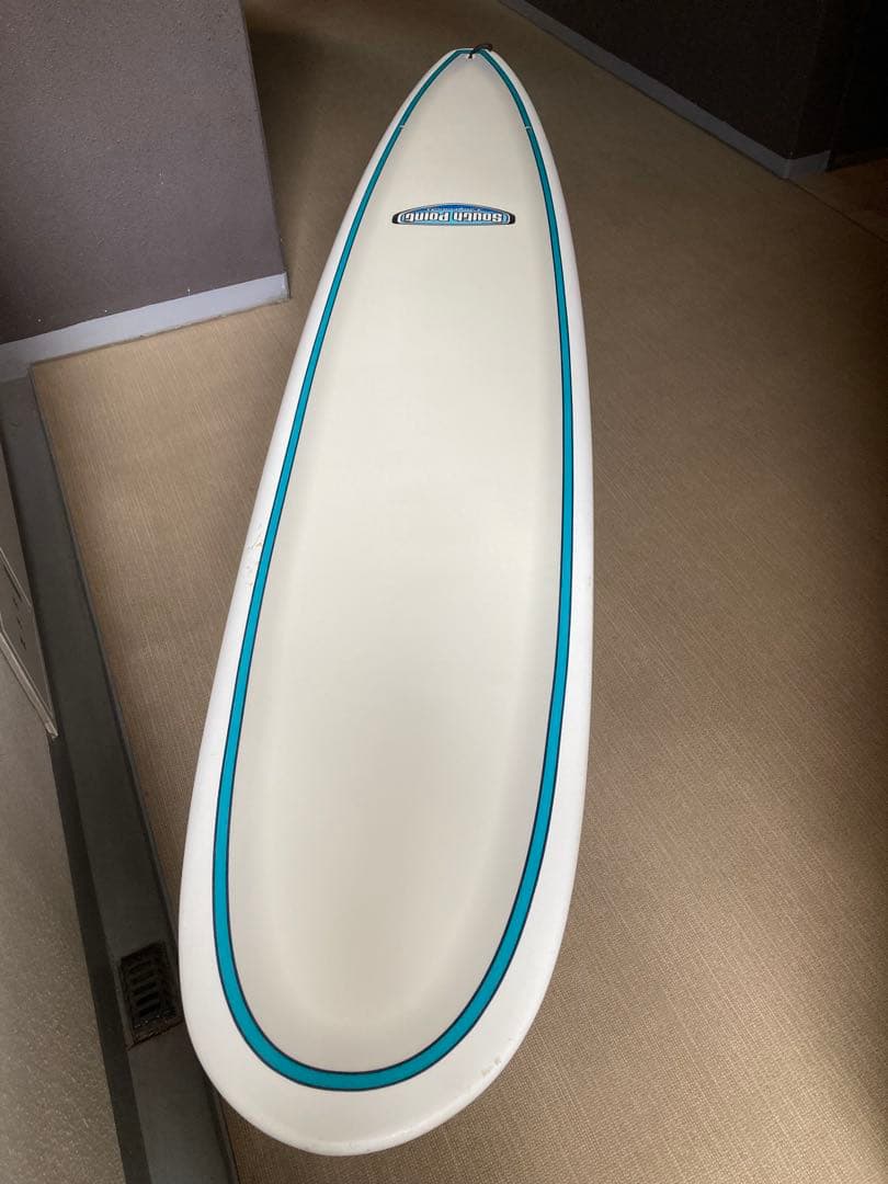 も*ち様 ソリッドサーフボード ロングボード ホワイト