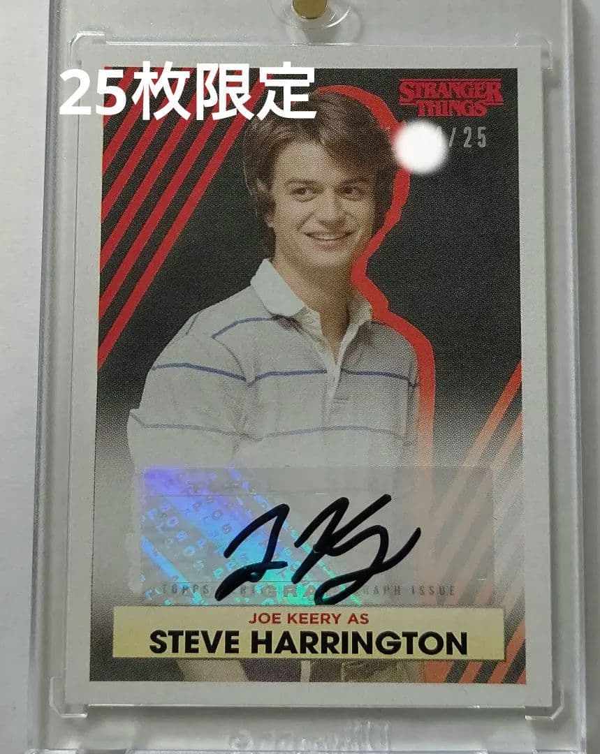 ストレンジャーシングス スティーブ auto サインstrangerthings