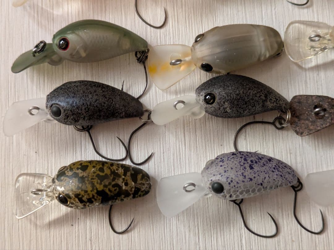 ラッキークラフト　マイクロクラピーDR 16個セット　LuckyCraft