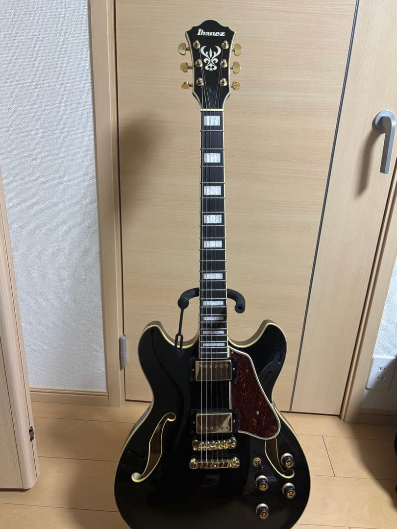 Ibanez エレキギター ブラック　as93bc-bk