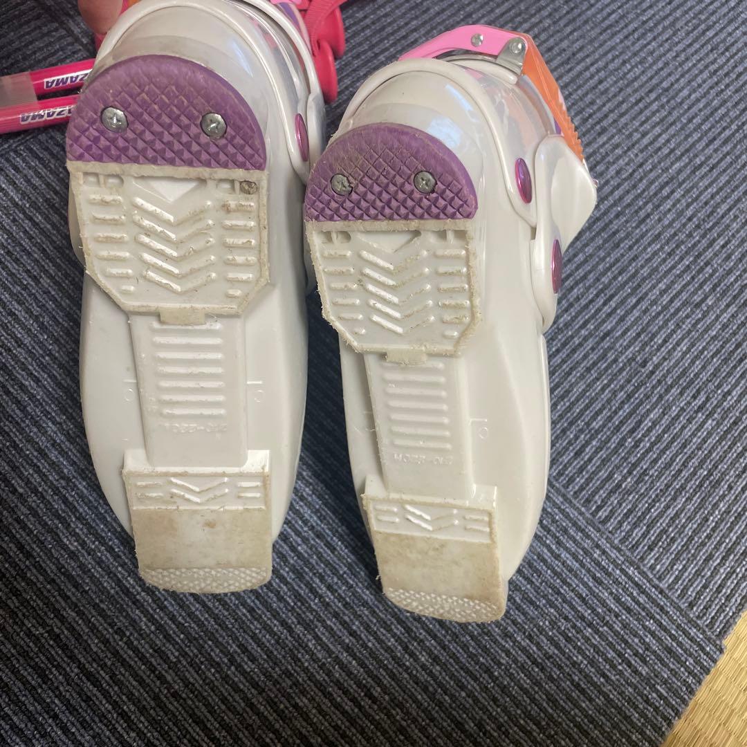 子供用スキーセット　スキーセット　スキー板120 スキーブーツ21-22