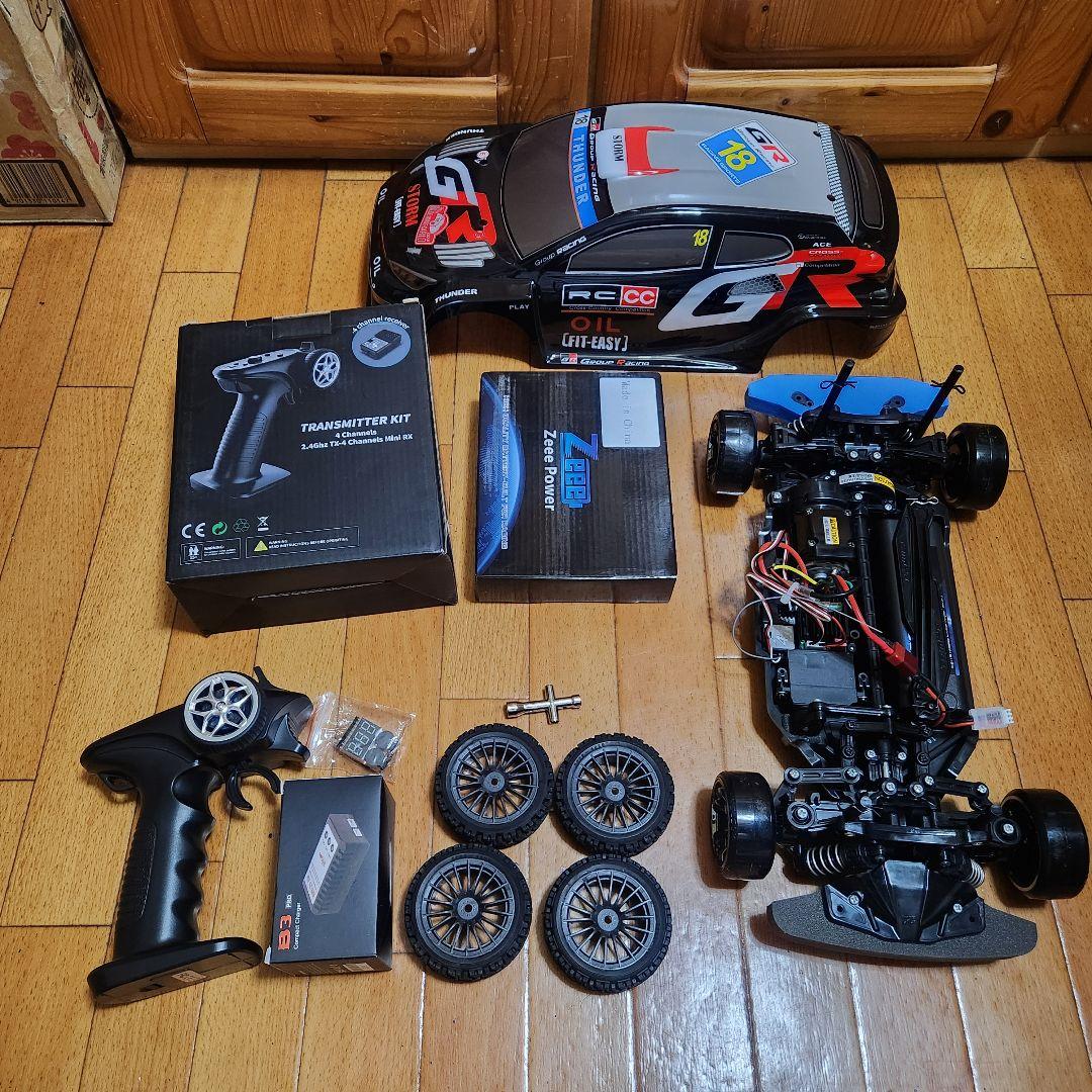 タミヤ ドリフト ラジコン フルセット　TT02　黒　ラリー　②　　　　tt01